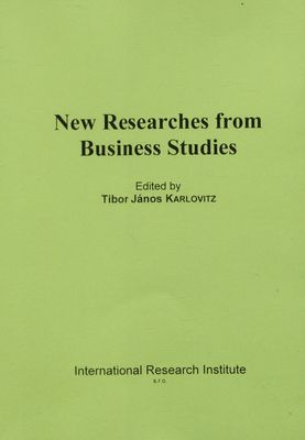New researches from business studies /