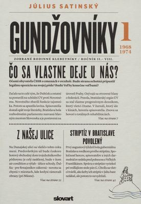 Gundžovníky : zobrané rodinné klebetníky : ročník II.-VIII.. 1., 1968-1974 /