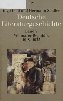 Obálka Deutsche Literaturgeschichte. ...