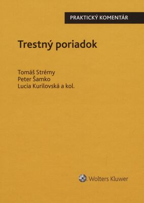 Obálka Trestný poriadok / Tomáš Strém...