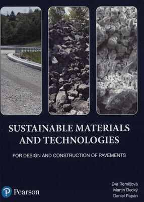 Obálka Sustainable materials and tech...