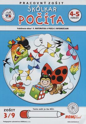Obálka Škôlkar počíta : pracovný zoši...