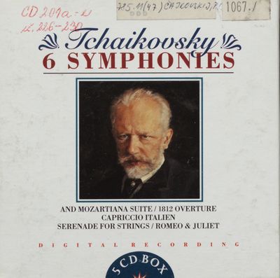 6 Symphonies : Symphony No. 1 op. 13 Winter daydreams ; Suite No. 4 op. 61 Mozartiana suite / CD 1