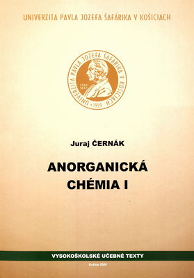 Anorganická chémia. I /