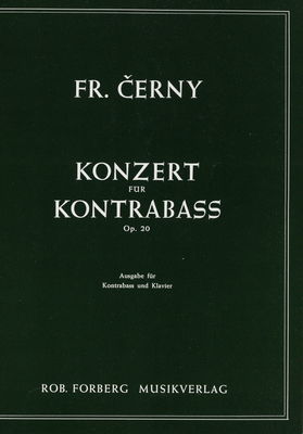 Konzert für Kontrabass Op. 20 Ausgabe für Kontrabass und Klavier /