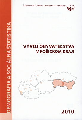Vývoj obyvateľstva v Košickom kraji v roku 2010 /