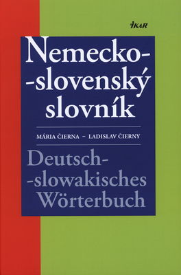 Nemecko-slovenský slovník /