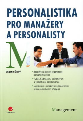 Personalistika pro manažery a personalisty /