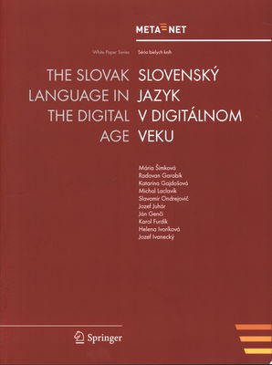 Slovenský jazyk v digitálnom veku /