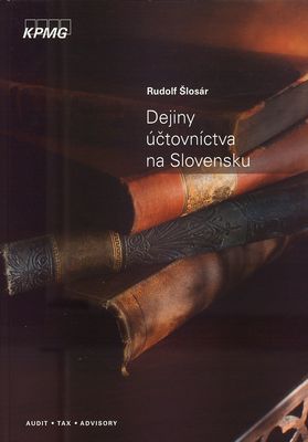 Dejiny účtovníctva na Slovensku /