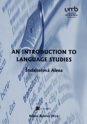An introduction to language studies /
