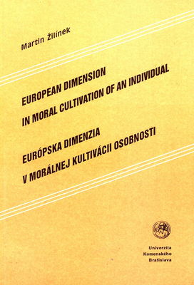 European dimension in moral cultivation of an individual /