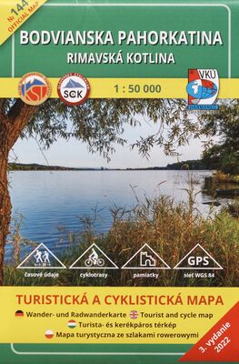 Bodvianska pahorkatina : Rimavská kotlina : turistická a cyklistická mapa 1:50 000 /