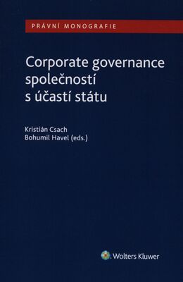 Corporate governance společností s účastí státu /