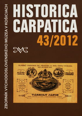 Historica Carpatica. 43/2012 /