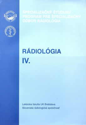 Rádiológia. IV., Urorádiológia /
