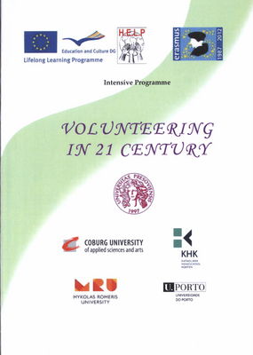 Volunteering in 21 century : intensive programe : [07 May to 17 May 2012] /