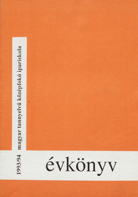 Évkönyv 1993-1994 /