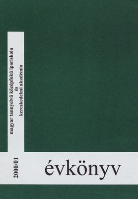 Évkönyv 2000-2001 /