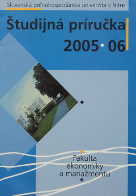 Študijná príručka 2005/2006 /