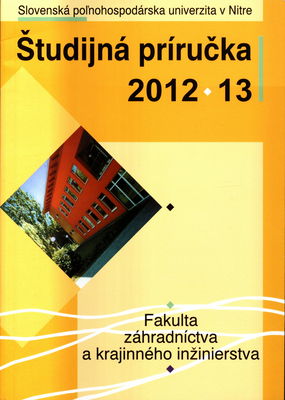Študijná príručka 2012-2013 /