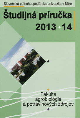 Študijná príručka 2013-2014 /