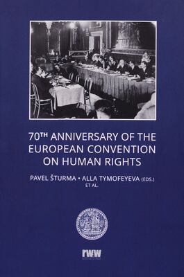 70th anniversary of the European convention on Human Rights /