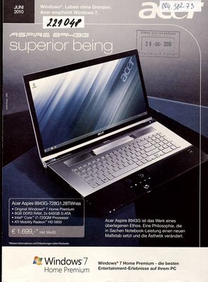 Acer Aspire 8943G-728G1.28TWnss.