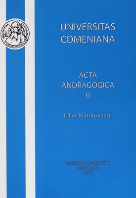 Acta andragogica 6. Ročník 6 /