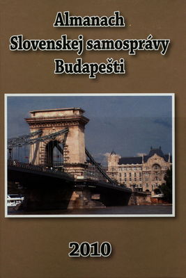 Almanach Slovenskej samosprávy Budapešti /
