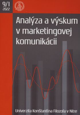 Analýza a výskum v marketingovej komunikácii.