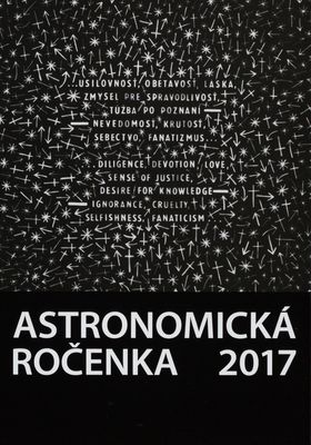 Astronomická ročenka 2017. Ročník XXXVII /