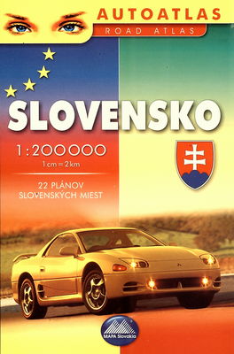 Autoatlas Slovenská republika [22 plánov slovenských miest] /