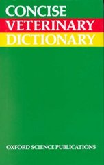 Concise veterinary dictionary /