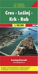 Cres, Lošinj, Krk, Rab 1:100 000. : Autokarte mit nautischen Informationen.