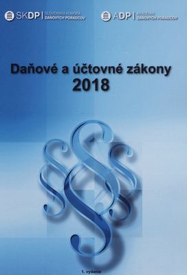 Daňové a účtovné zákony 2018.