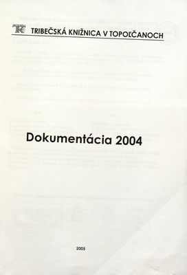 Dokumentácia 2004 /