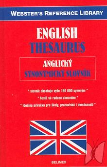 English thesaurus = Anglický synonymický slovník /