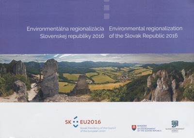 Environmentálna regionalizácia Slovenskej republiky [2016] /