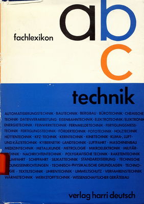 Fachlexikon ABC Technik /