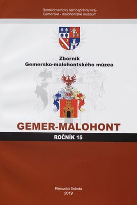 Gemer-Malohont : zborník Gemersko-malohontského múzea. Ročník 15 /