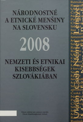 Határaink mentén : a szlovák-magyar határtérség társadalmi-gazdasági vizsgálata (2008) /