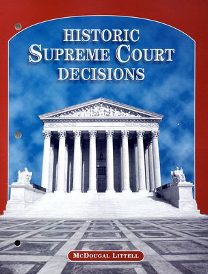 Historic supreme court decisions.