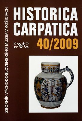 Historica Carpatica. 40/2009 /