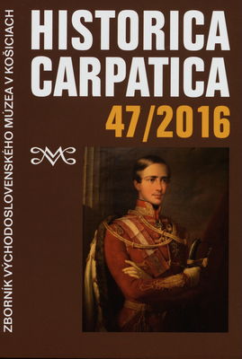 Historica Carpatica. 47/2016
