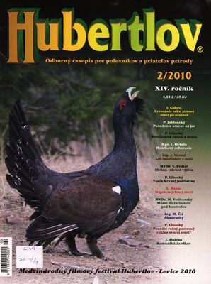 Hubertlov : odborný časopis pre poľovníkov a priateľov prírody.