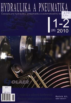 Hydraulika a pneumatika : časopis pre hydrauliku, pneumatiku a automatizačnú techniku.