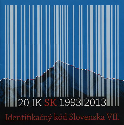 Identifikačný kód Slovenska VII. : 20 IK SK 1993 2013 /