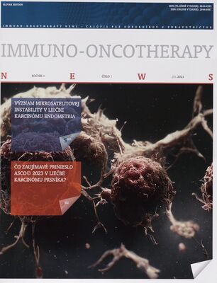 Immuno-oncotherapy news : časopis pre odborníkov v zdravotníctve.