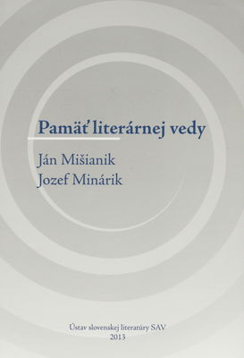 Ján Mišianik. Jozef Minárik /